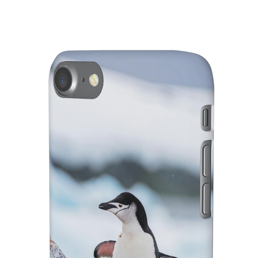 Stretched Penguin - Phone Case