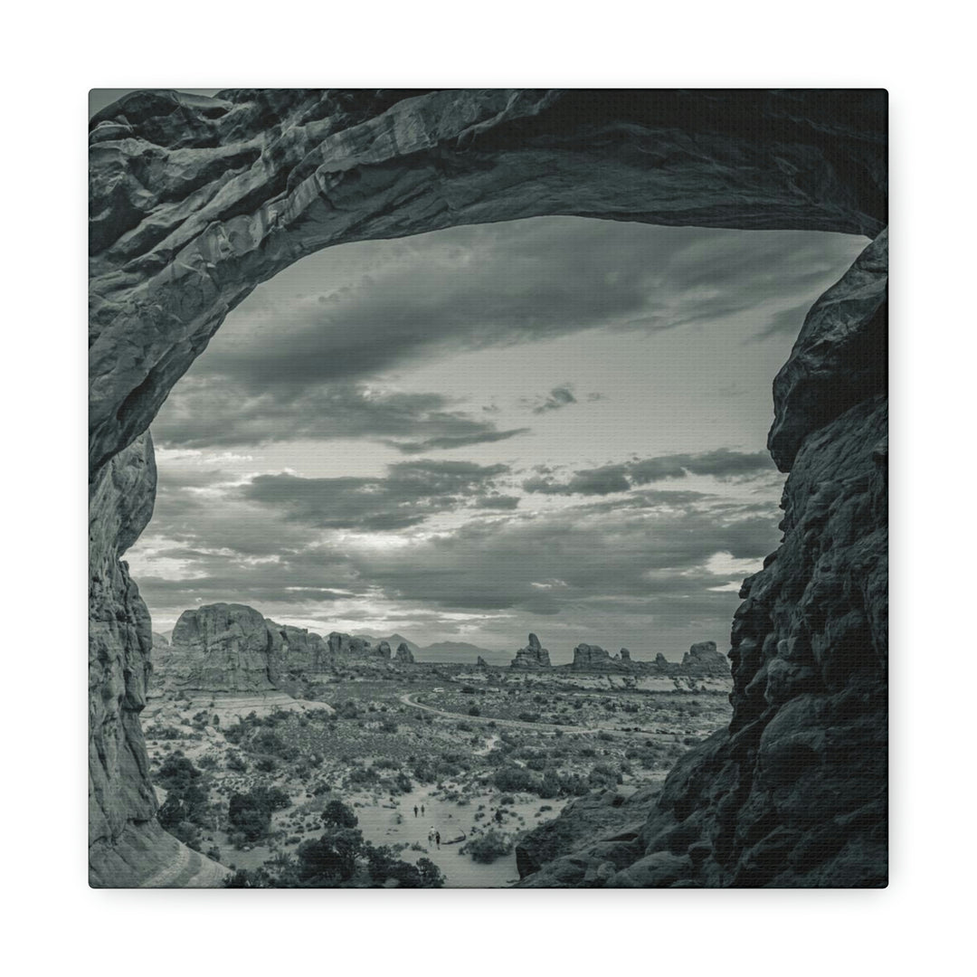 Natural Frames Part 2 in Black and White - Canvas