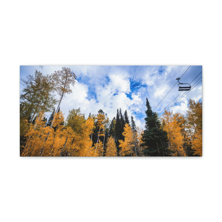 Chairlift in Suspension - Canvas