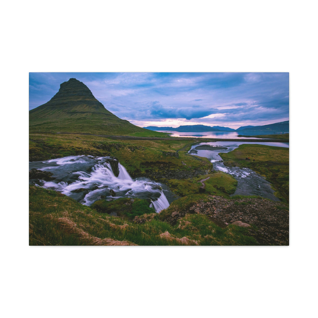 An Icelandic Sunset - Canvas