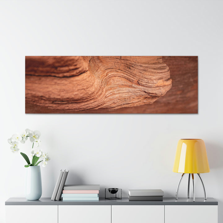 Sedimentary Rock Curves - Canvas