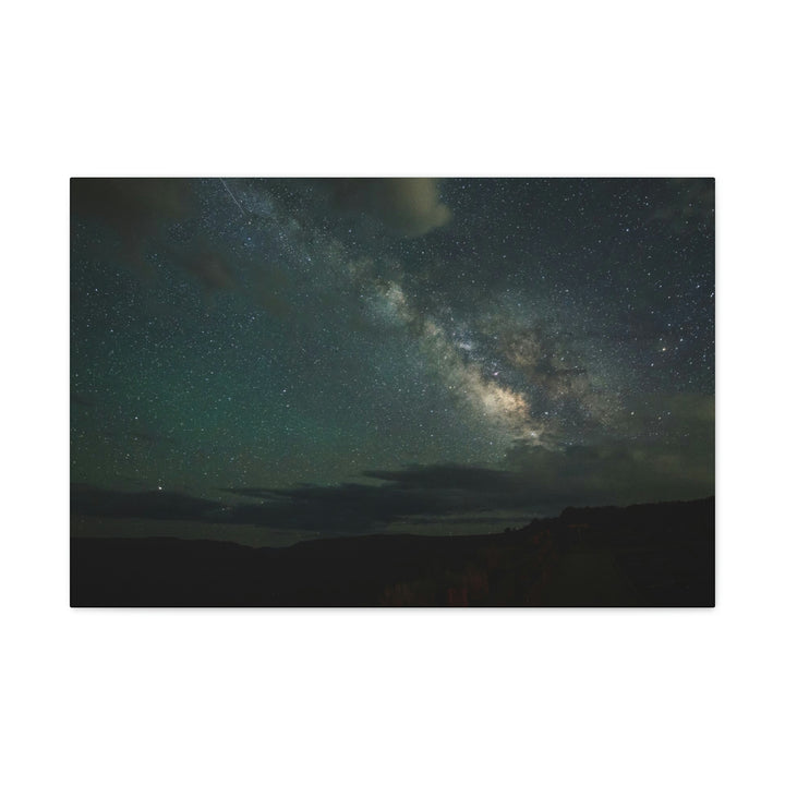 Milky Way Through the Clouds Part 2 - Canvas