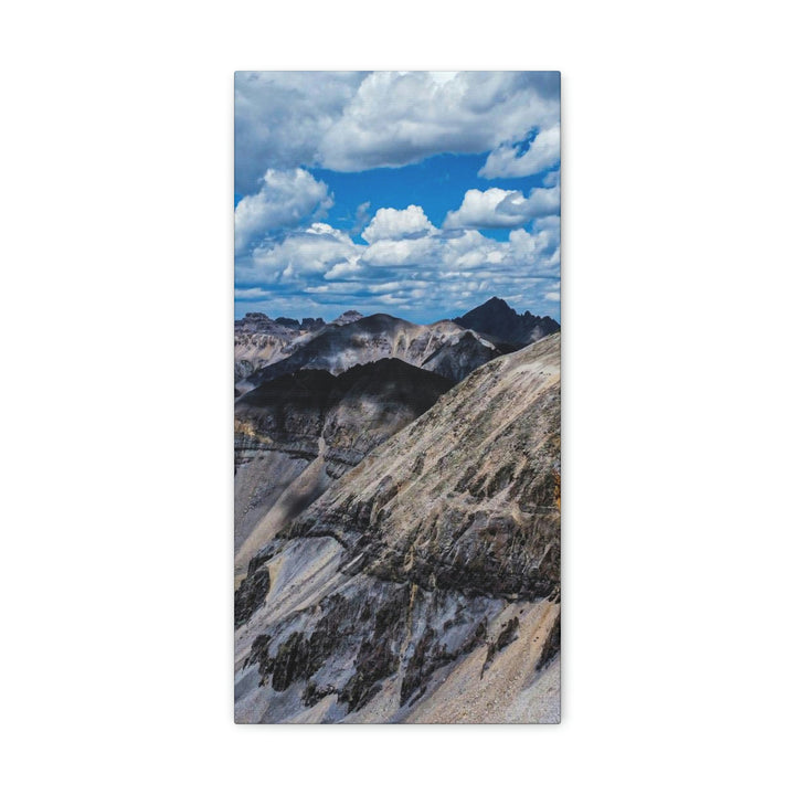 Imogene Pass From the Air - Canvas