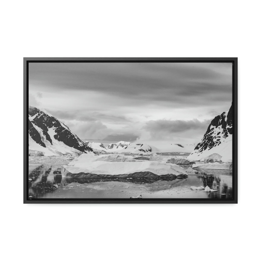 A Still Day in Black and White - Canvas with Frame