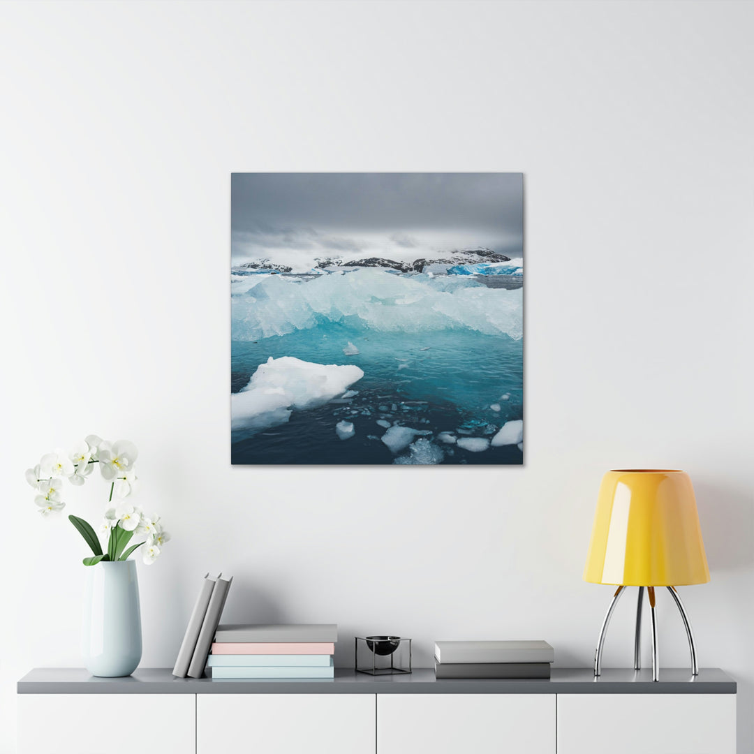 Floating Ice - Canvas