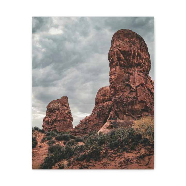 Dramatic Rocks - Canvas