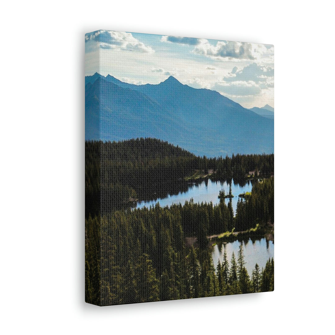 Cool Mountain Lakes - Canvas