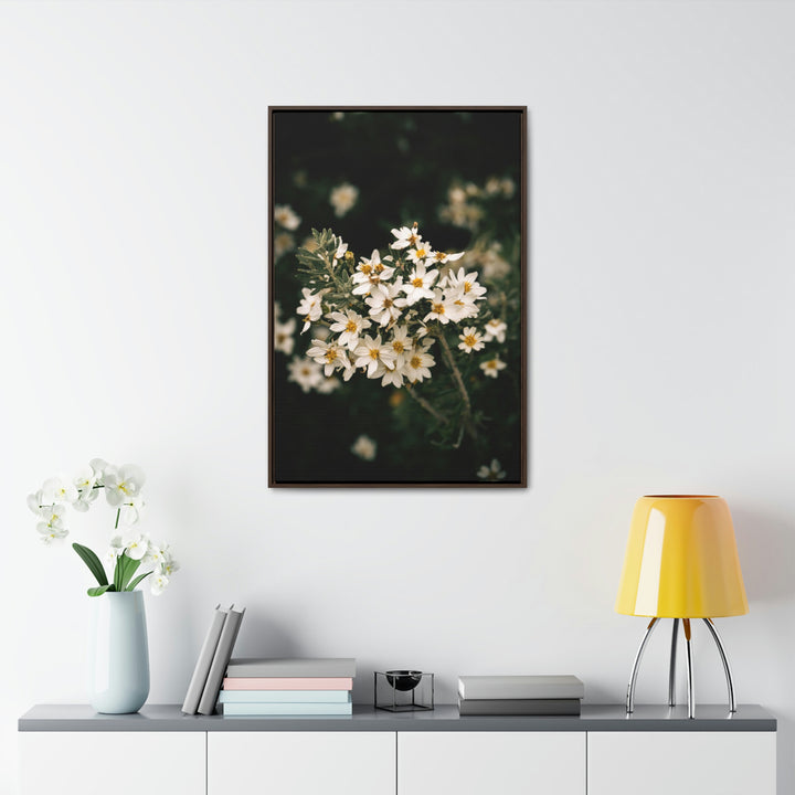 A Touch of White - Canvas with Frame