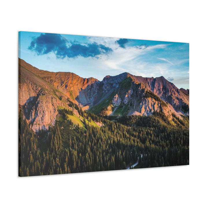 Fading Mountain Light - Canvas