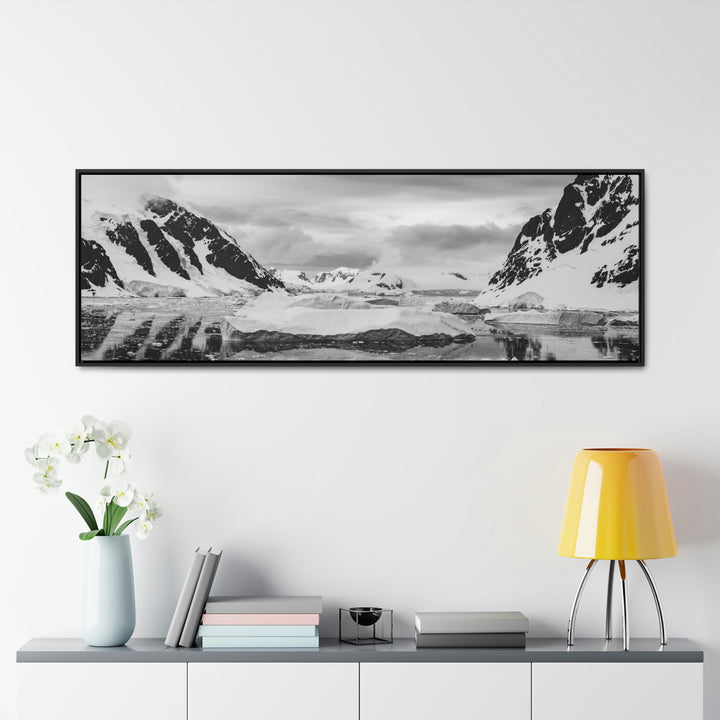 A Still Day in Black and White - Canvas with Frame