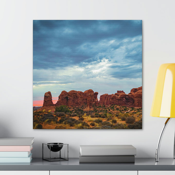 Arches at Sunset - Canvas