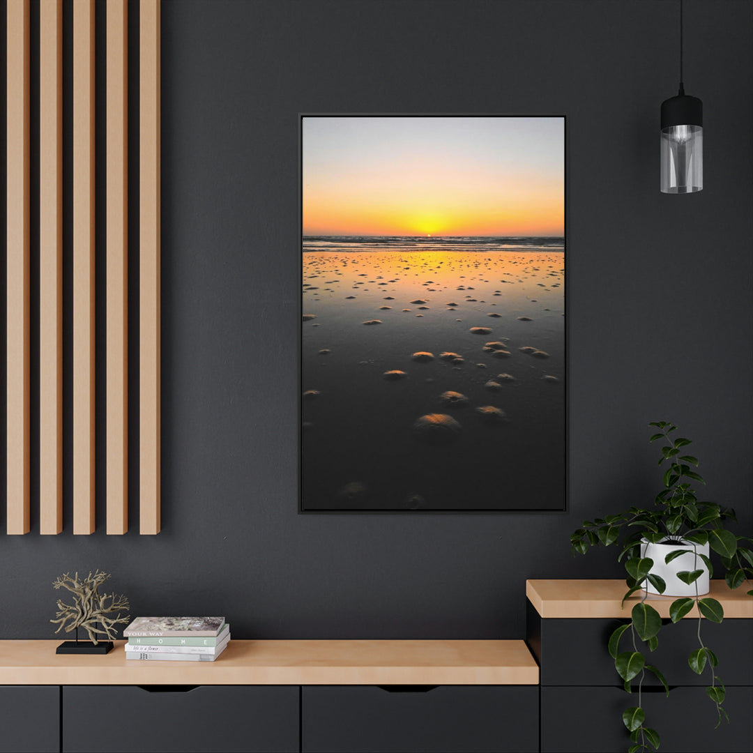 Burrows at Sunrise - Canvas with Frame