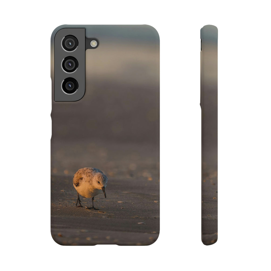 Feeding Sanderling - Phone Case