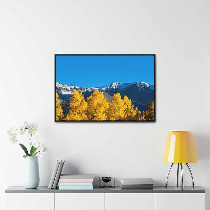 Golden Glow - Canvas with Frame