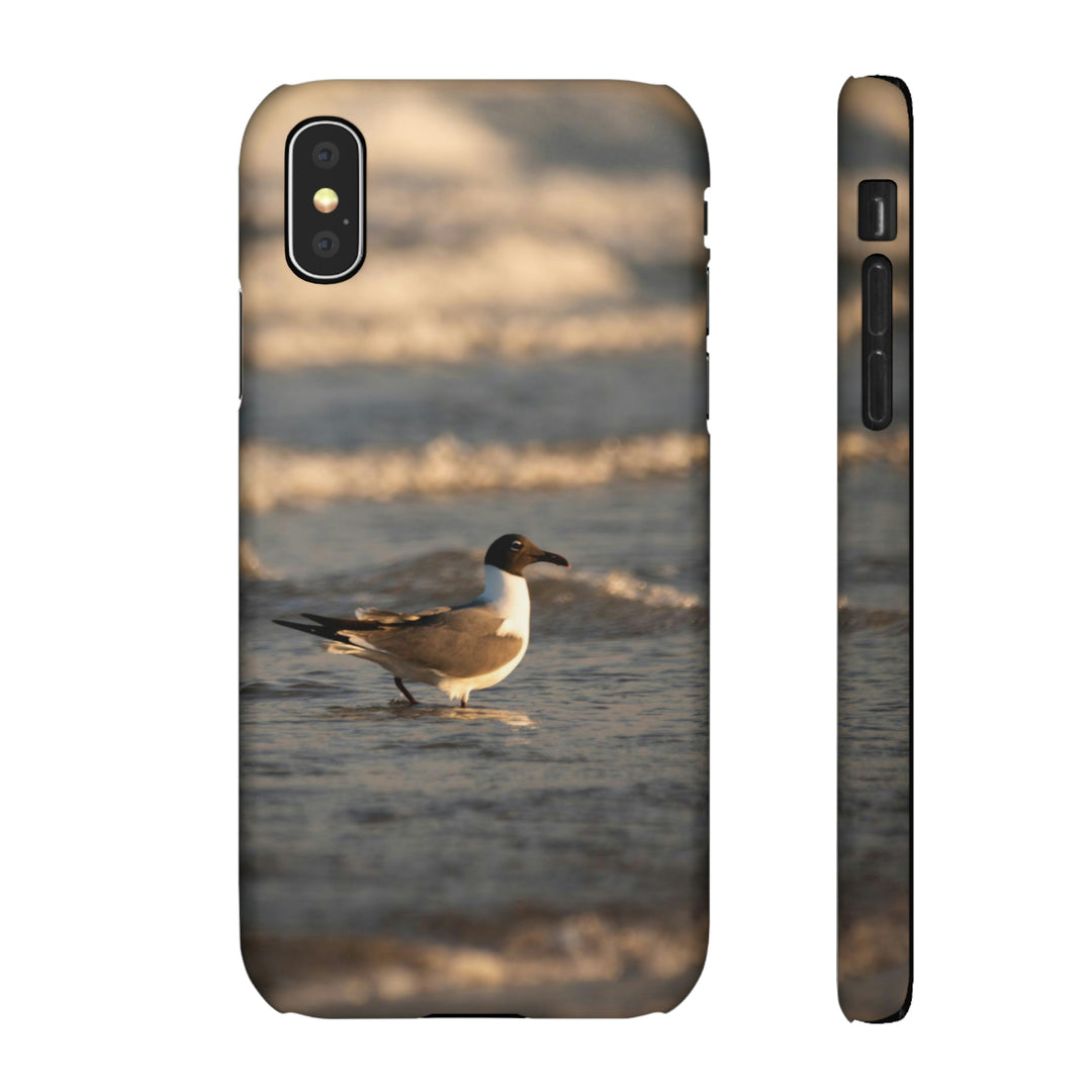 Laughing Gull in the Surf - Phone Case