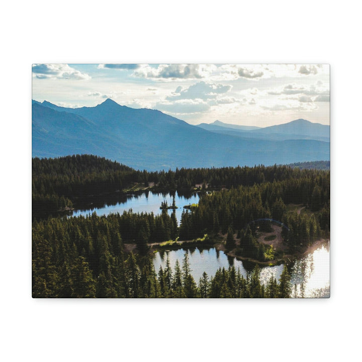 Cool Mountain Lakes - Canvas