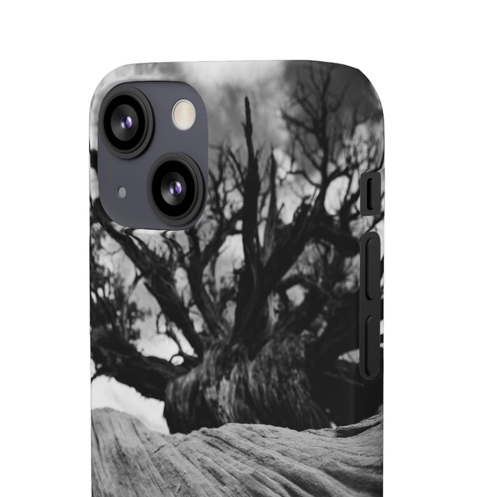 Desert Reach in Black and White - Phone Case