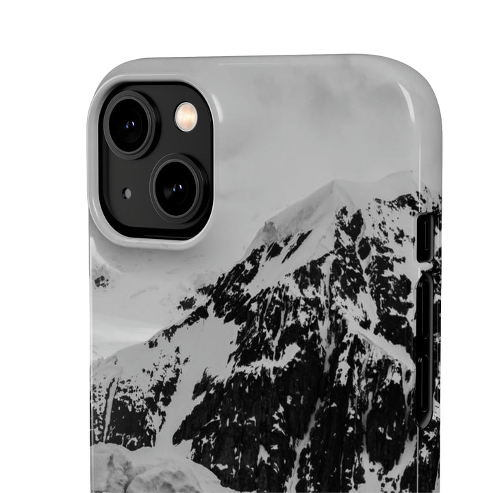 Reflected Calm in Black and White - Phone Case