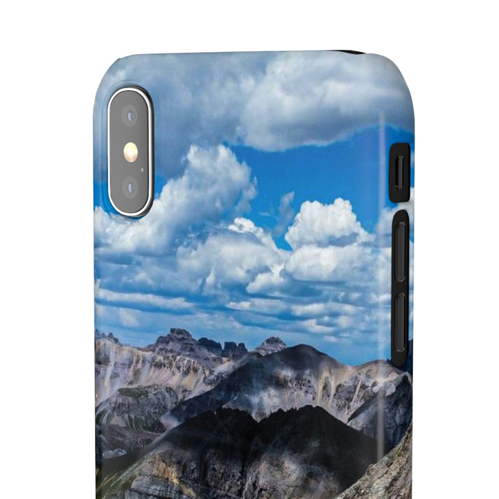 Imogene Pass From the Air - Phone Case