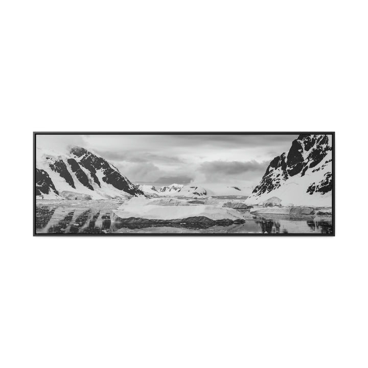 A Still Day in Black and White - Canvas with Frame