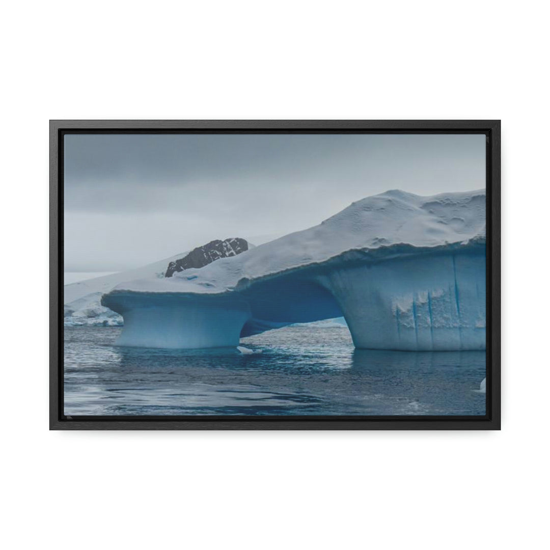 Textured Ice - Canvas with Frame