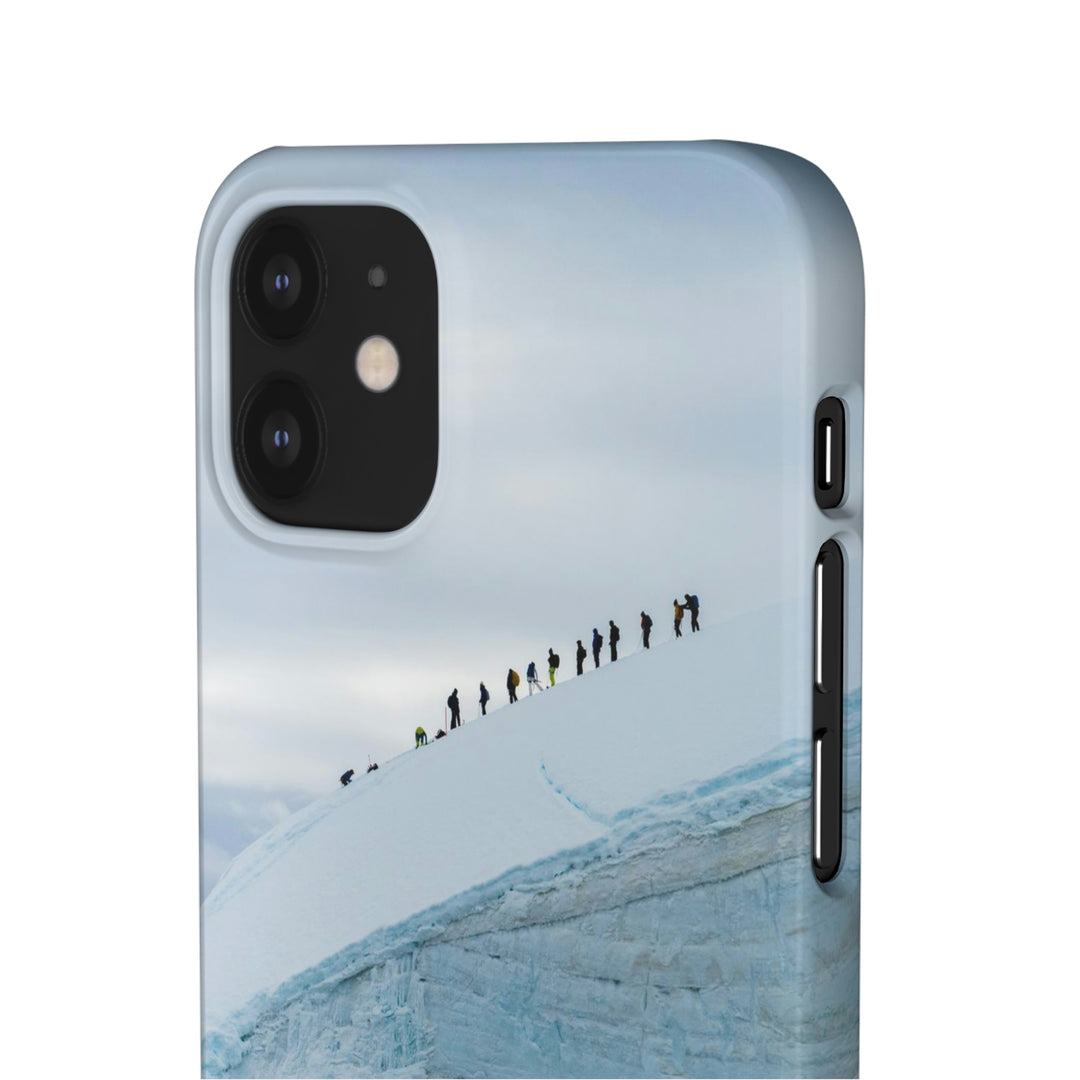 Preparing for the Climb - Phone Case