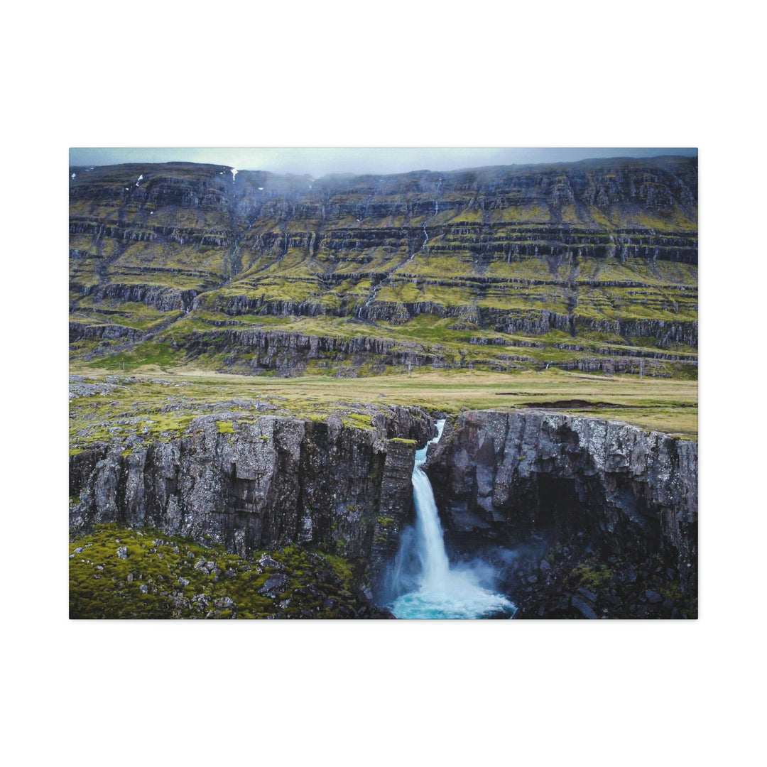 A Remote Waterfall - Canvas