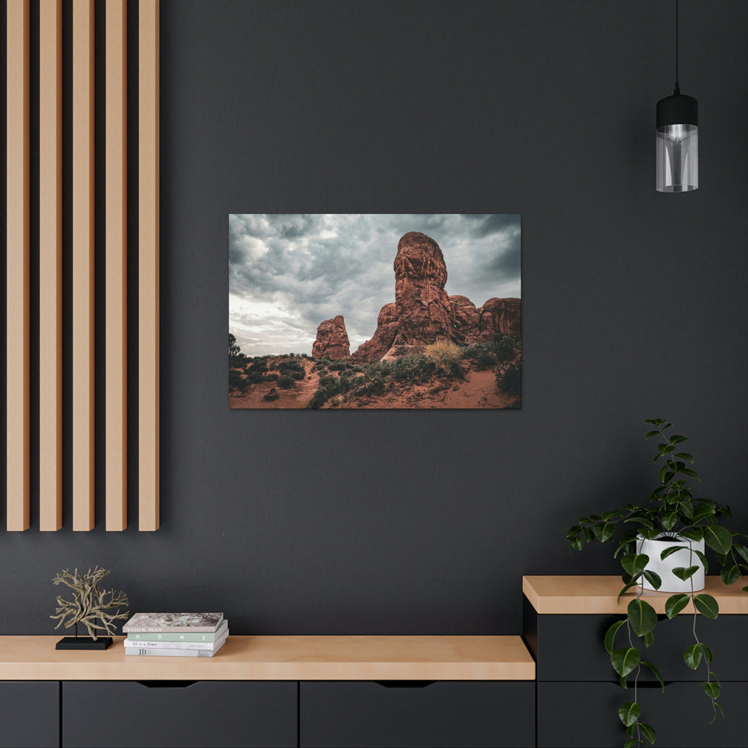 Dramatic Rocks - Canvas