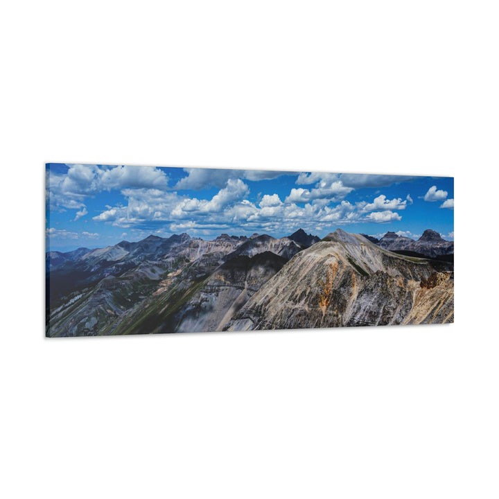 Imogene Pass From the Air - Canvas