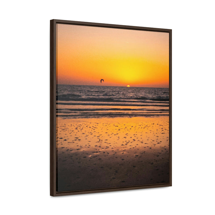 Sunrise on the Sea - Canvas with Frame