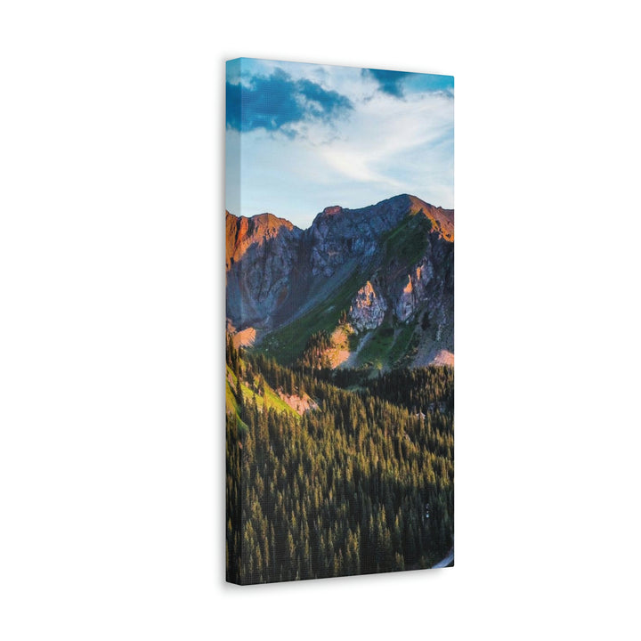 Fading Mountain Light - Canvas