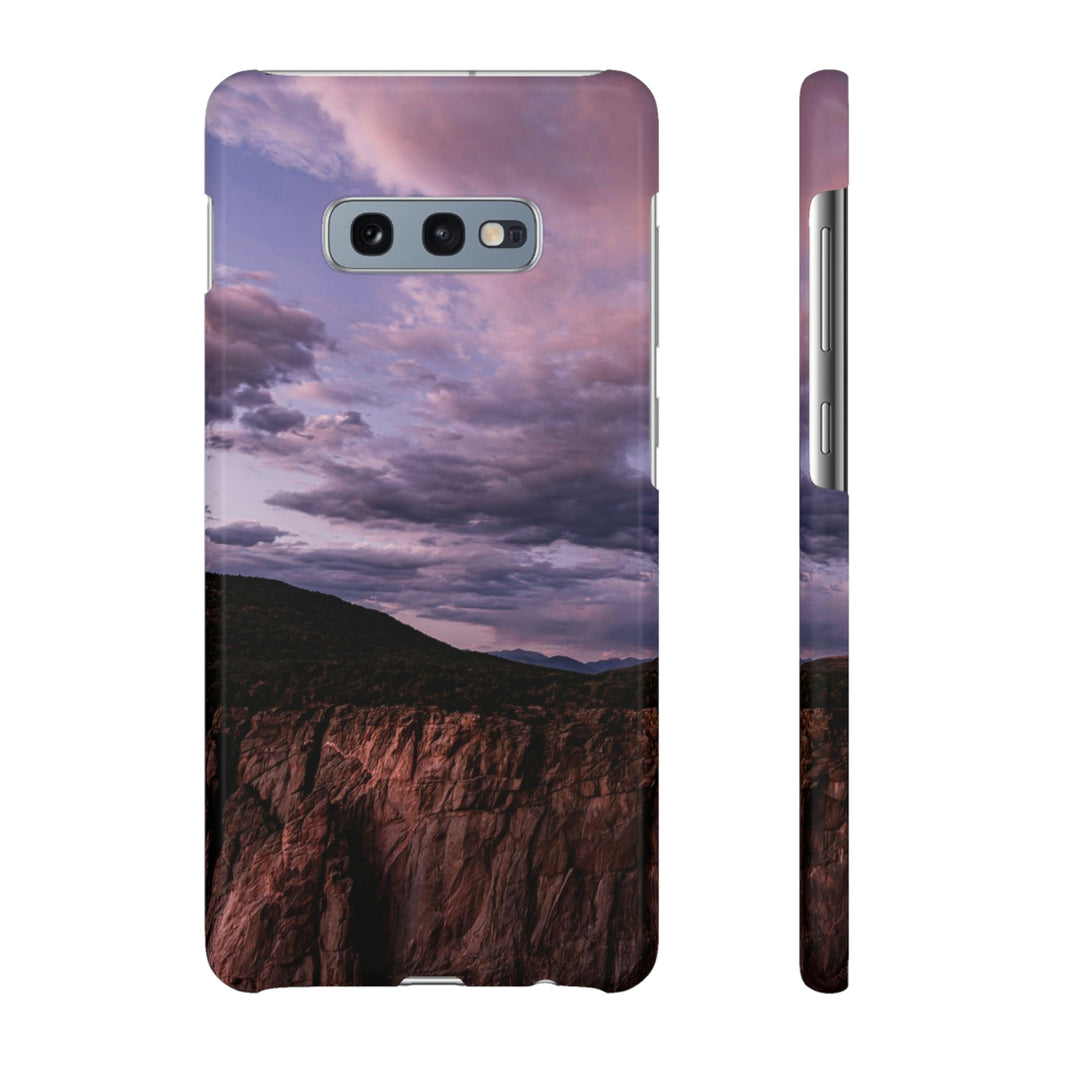 Painted Wall at Sunset Part 3 - Phone Case