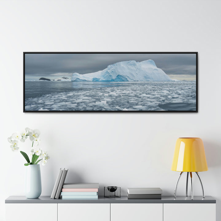 Lane of Ice - Canvas with Frame