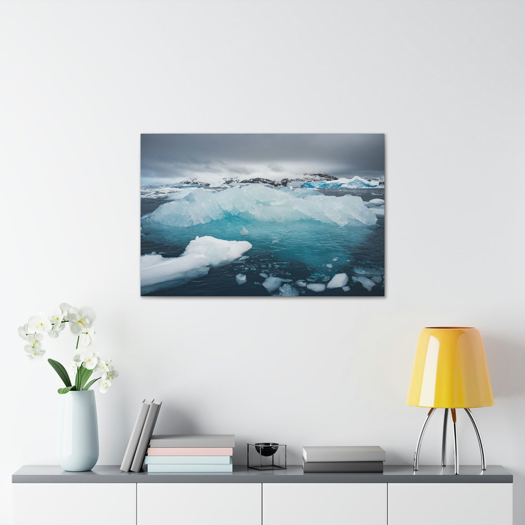 Floating Ice - Canvas