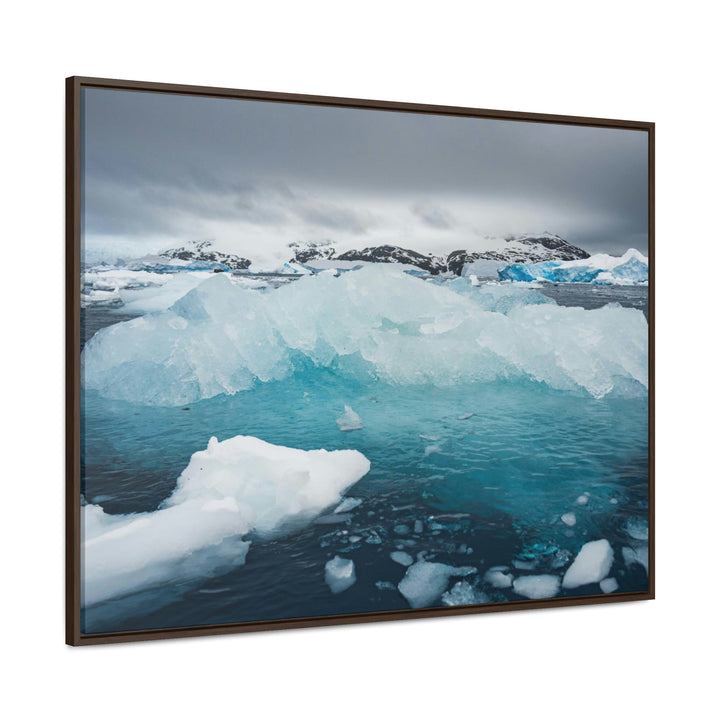 Floating Ice - Canvas with Frame