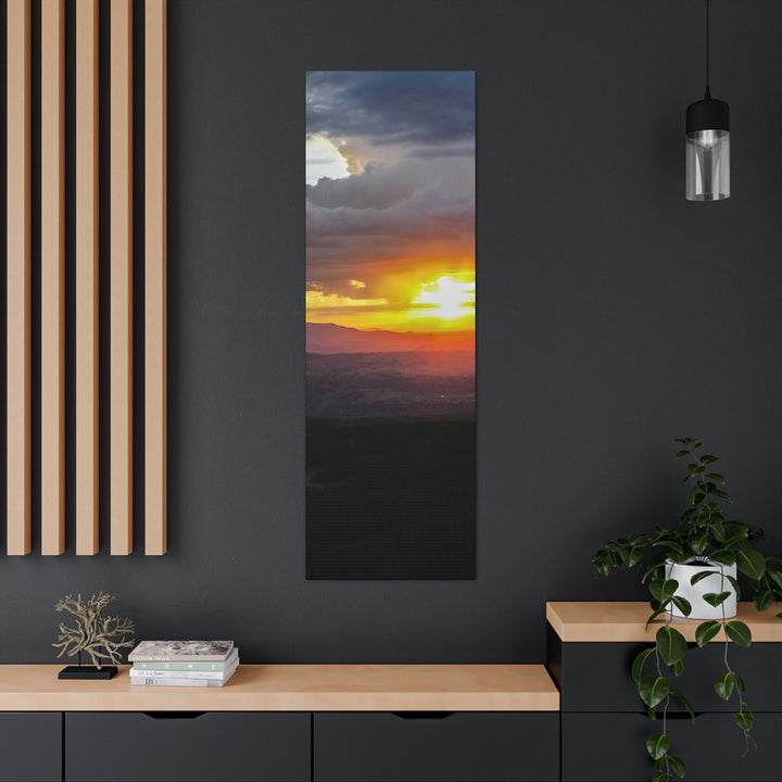 Rainy Sunset - Canvas