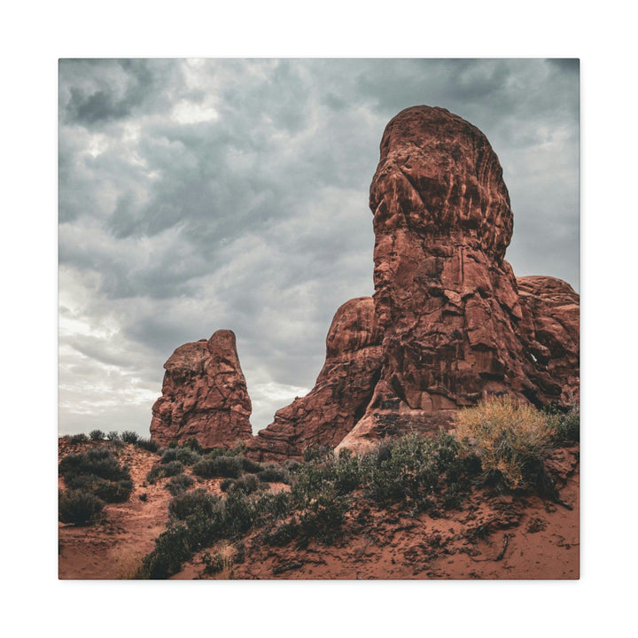 Dramatic Rocks - Canvas