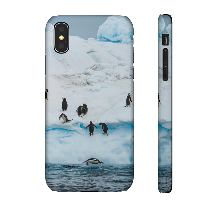 Porpoising Penguin - Phone Case