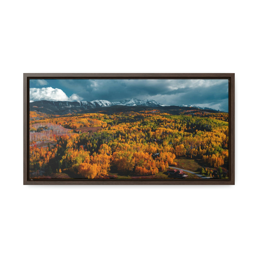 Golds of Autumn - Canvas with Frame