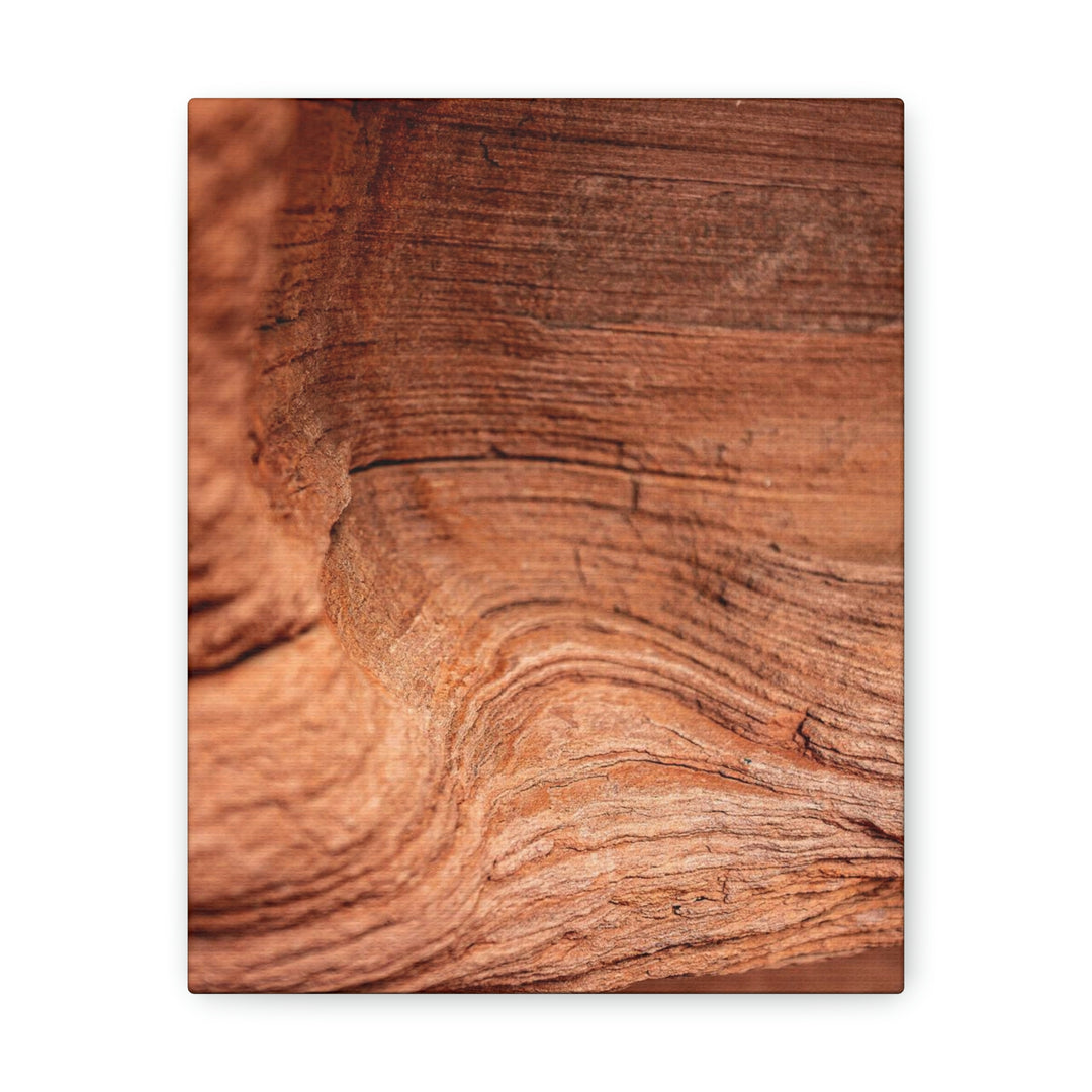 Sedimentary Rock Curves - Canvas