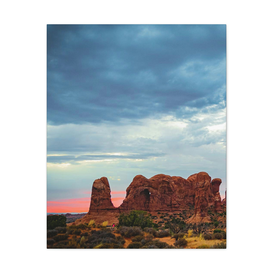 Arches at Sunset - Canvas