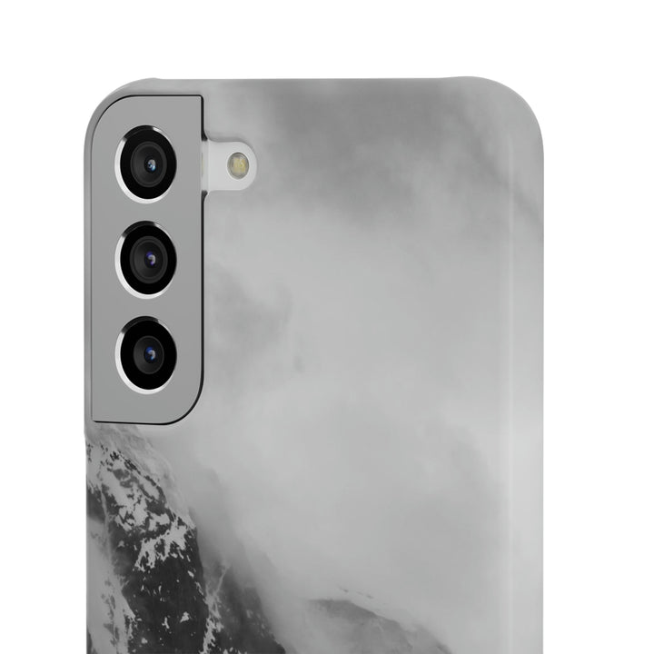 The Mist Descends in Black and White - Phone Case