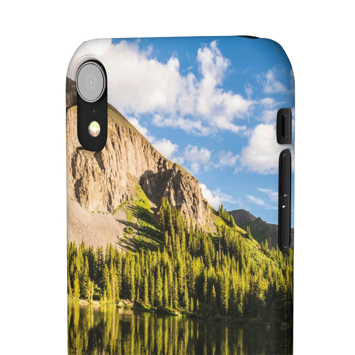 Mountain Scene Reflected - Phone Case