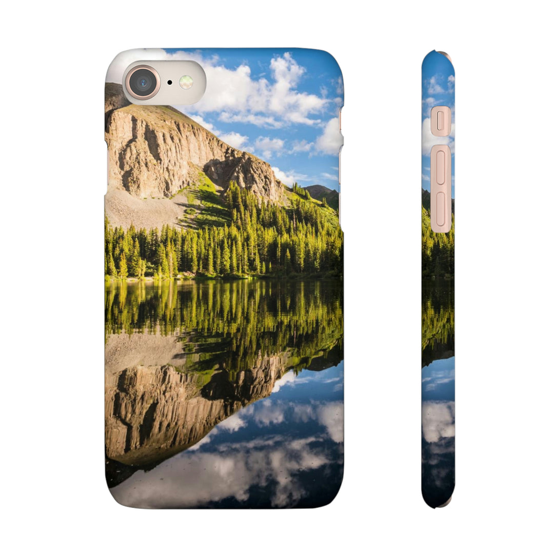 Mountain Scene Reflected - Phone Case