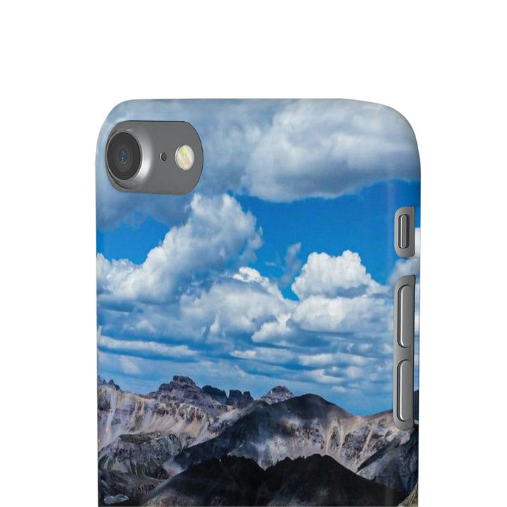 Imogene Pass From the Air - Phone Case