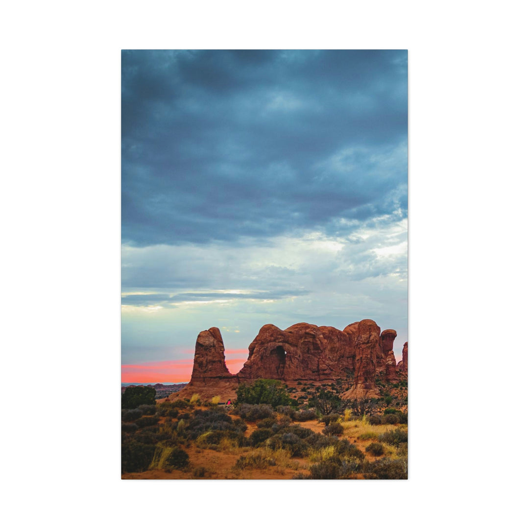 Arches at Sunset - Canvas