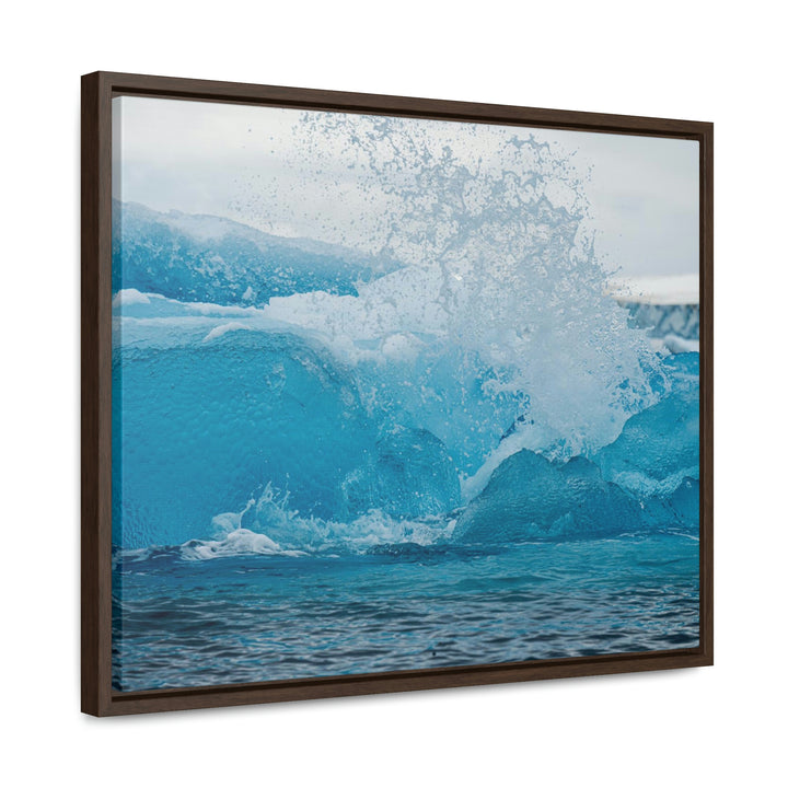 Freezing Splash - Canvas with Frame