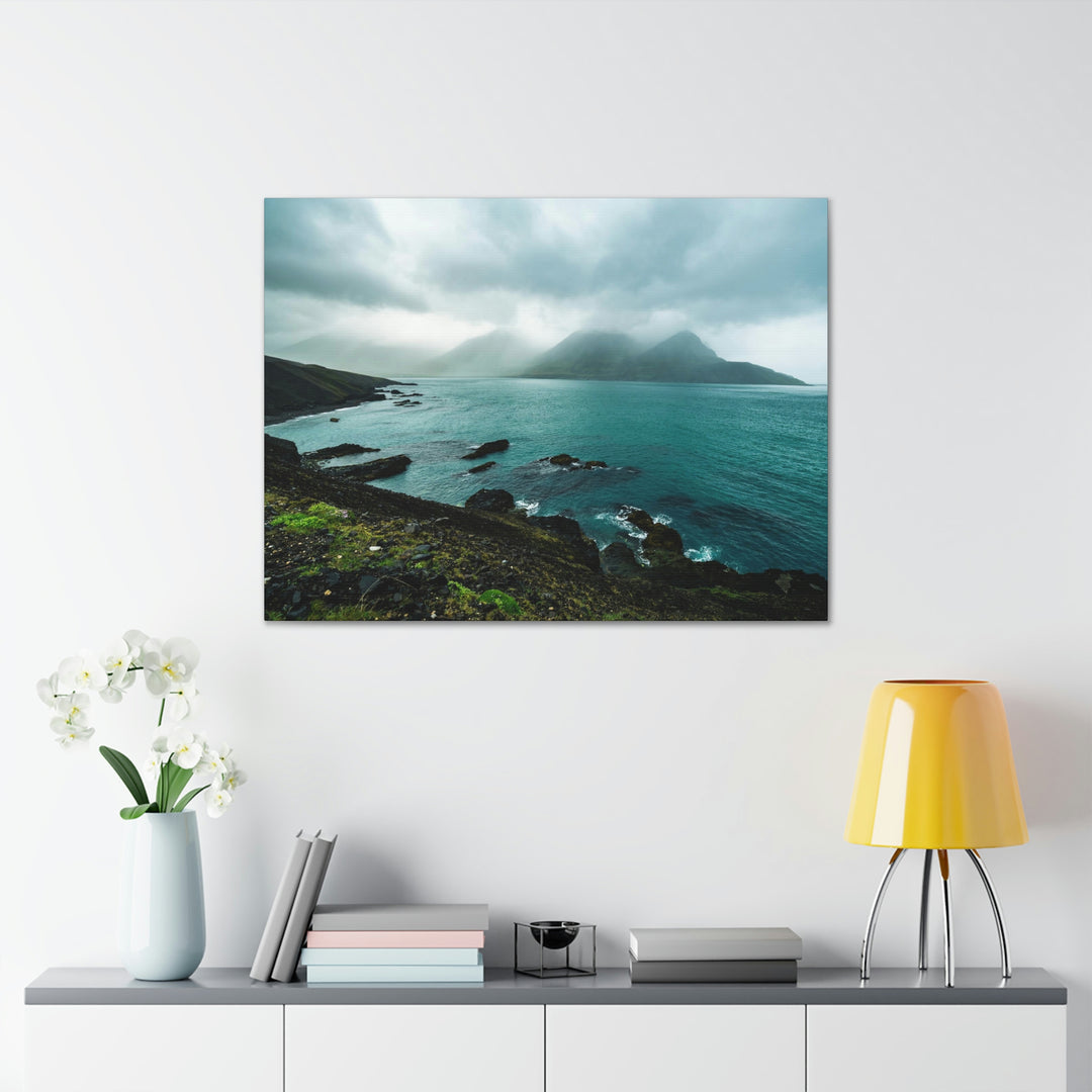 Mystical Mountain View - Canvas