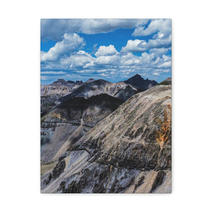 Imogene Pass From the Air - Canvas