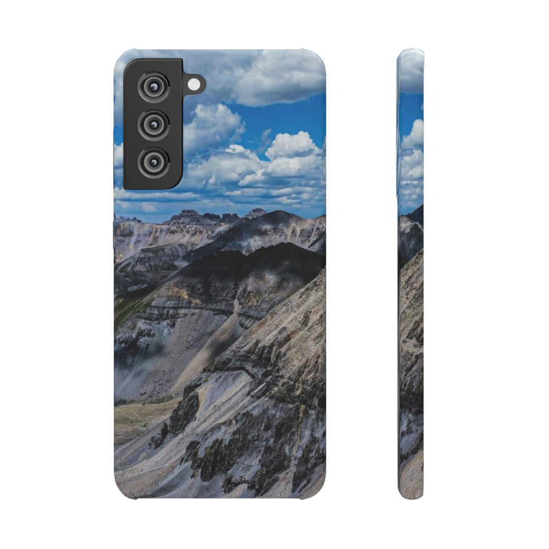 Imogene Pass From the Air - Phone Case